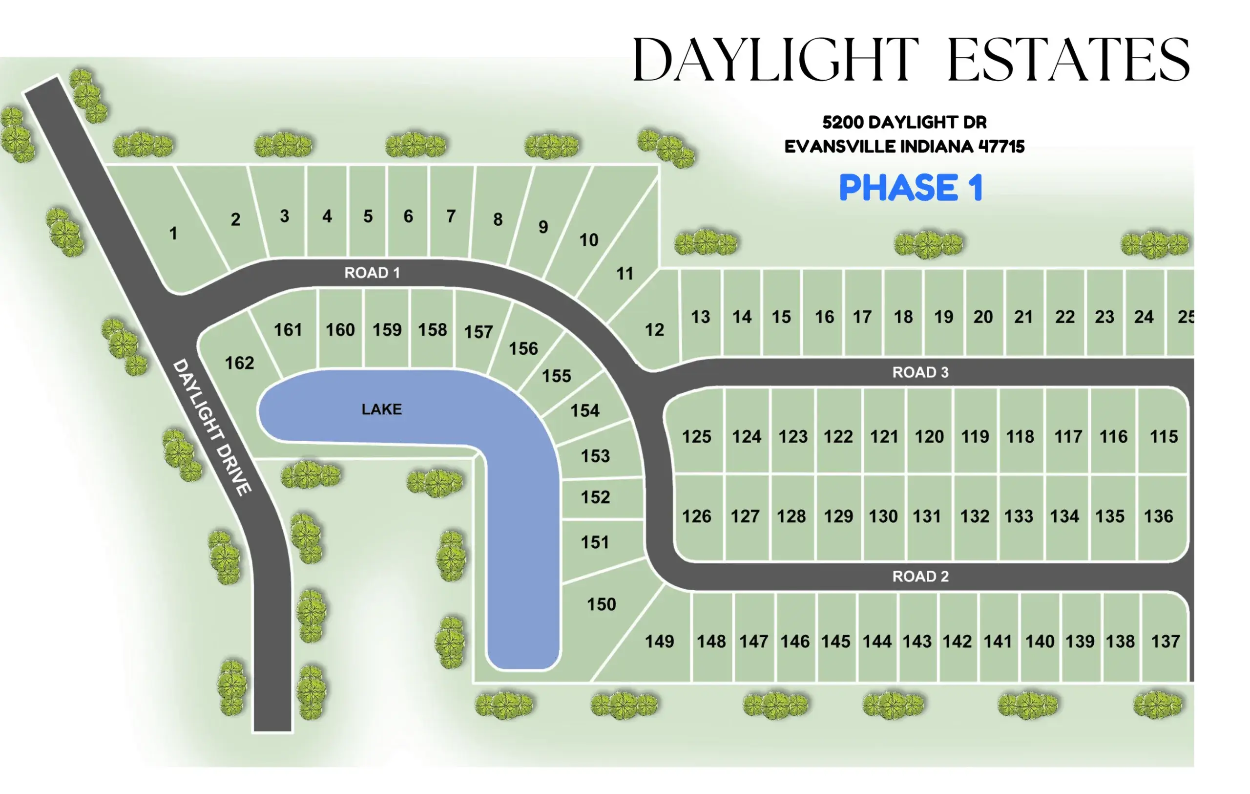 Daylight Lot Map
